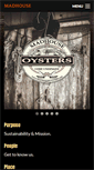 Mobile Screenshot of madhouseoysters.com